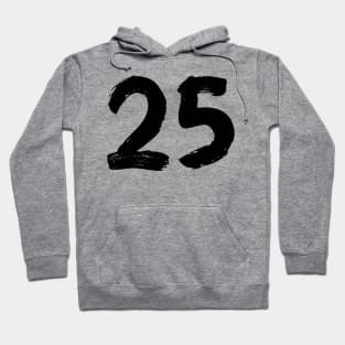 Number 25 Hoodie